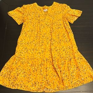 Yellow Loft Floral Dress